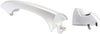 for BMW X5 Exterior Door Handle Rear, Driver Side Silver (2000-2006) | Trim: All Submodels
