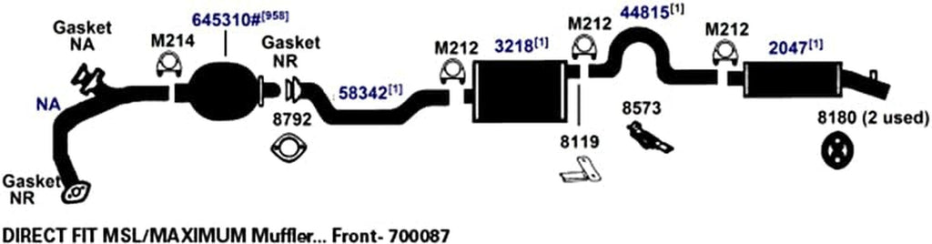 645310 Catalytic Converter