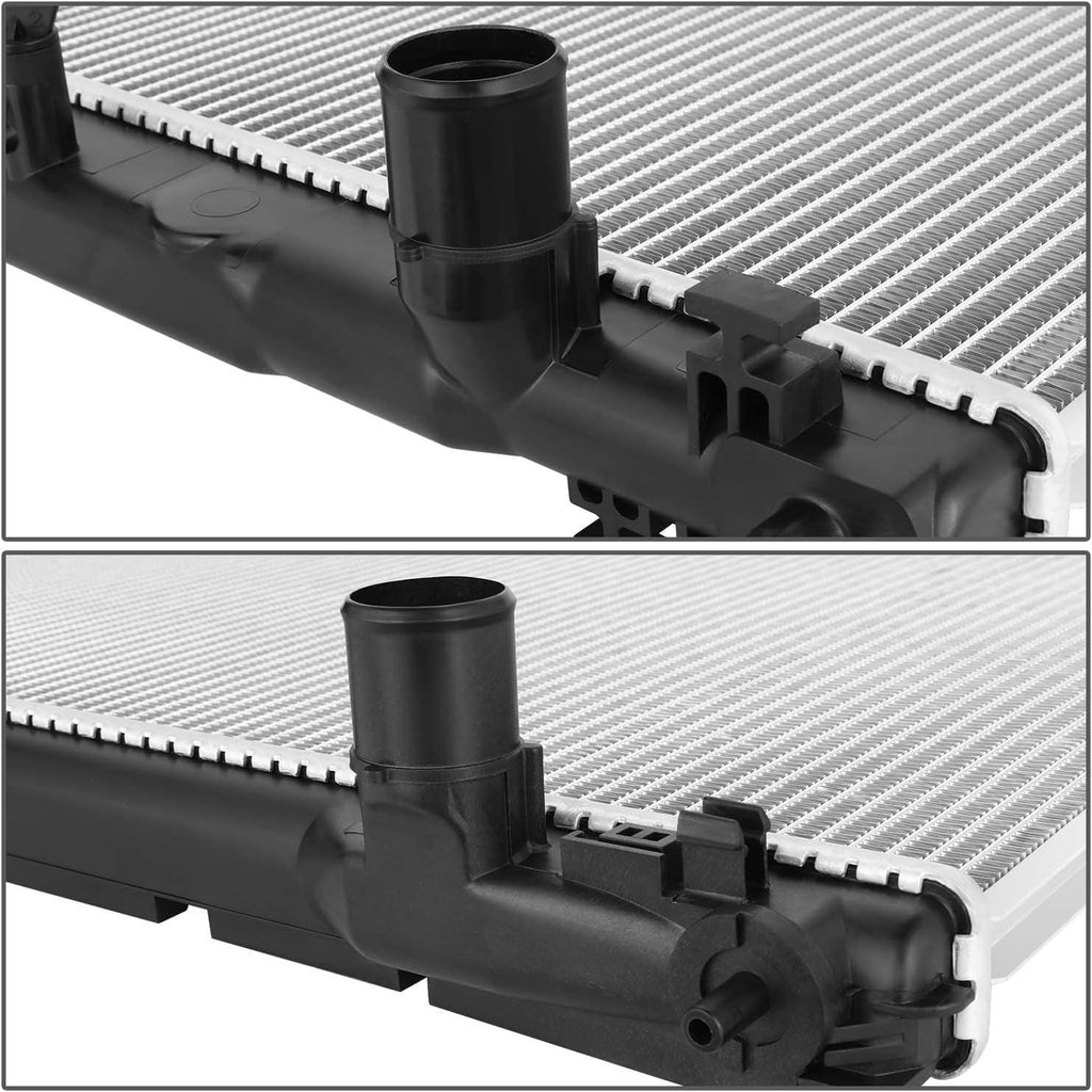 OEM-RA-13570 OE Style 1-Row Aluminum Cooling Radiator Compatible with 16-17 Lexus RC300 / 15-17 RC350 3.5L