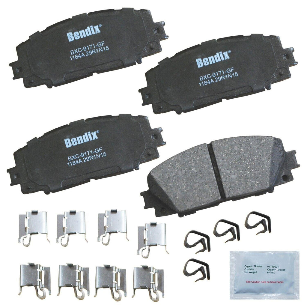 Front Disc Brake Pad Set for Prius, Prius Awd-E, Corolla+More (CFC1184A)