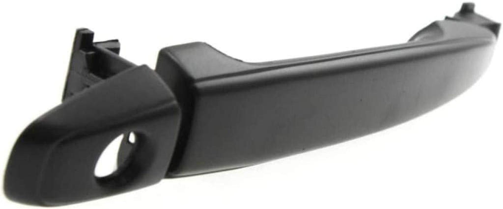 for Toyota 4Runner Exterior Door Handle Front, Driver Side Textured Black (2003-2009) | with Key Hole| Trim:All Submodels