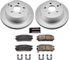 CRK5558 Coated Brake Rotor & Ceramic Brake Pads- Rear