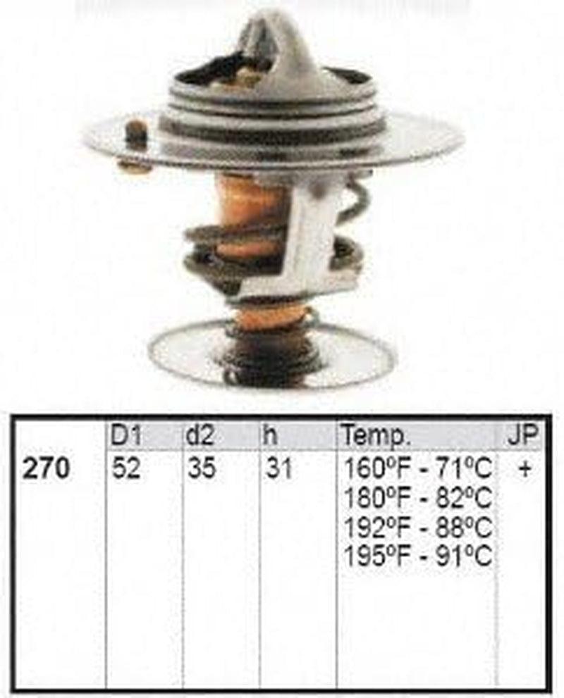 270-180 Engine Coolant Thermostat