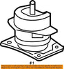 Genuine  50830-SJC-A01 Front Engine Mounting Rubber Assembly