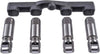 Hydraulic Roller Lifters | Fits Chrysler Hemi GEN III Engines 5.7L, 6.1L, 6.4L | Includes 4 Lifters with 1 Lifter Bridge | Non-Multi-Displacement Design