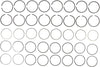MAHLE 50076CP.040 Engine Piston Ring Set