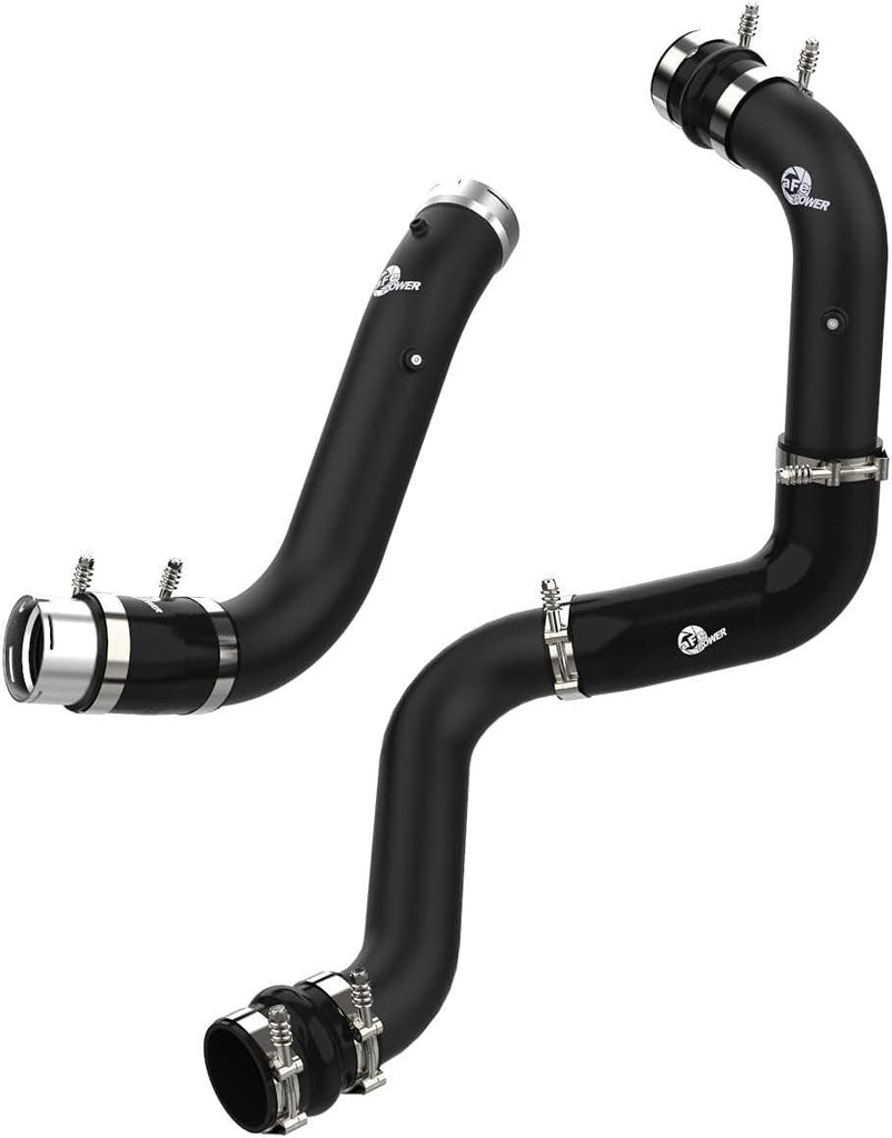 46-20444-B Bladerunner 3 in Aluminum Hot and Cold Charge Pipe Kit, Black, Fits GM Diesel Trucks 20-21 V8-6.6L (Td) L5P