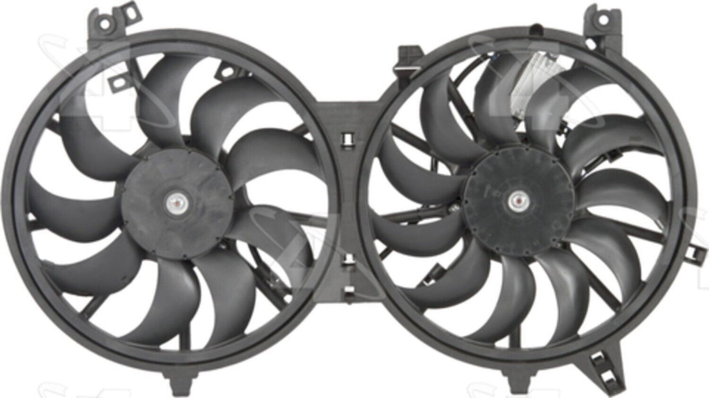 Dual Radiator and Condenser Fan for 370Z, Q70, Q70L, QX50, QX70, Q40+More 76162