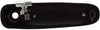 Compatible with Chrysler Aspen Exterior Door Handle 2007 2008 2009 Driver Side | Front Smooth Black Bezel W/Chrome Lever | with Key Hole | Trim: All Submodels | CH1310139 | 1EH591XRAA