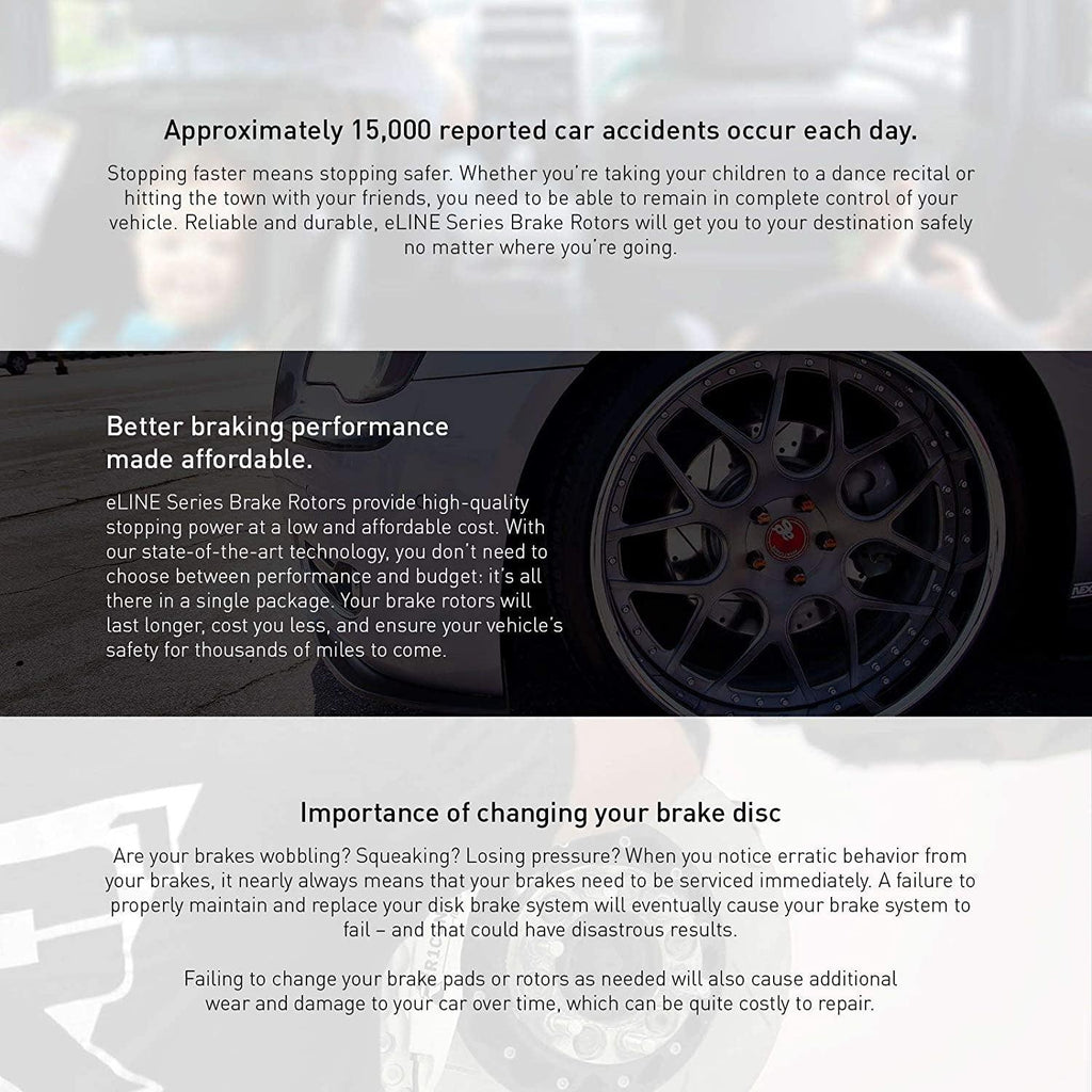 R1 Concepts Front Brakes and Rotors Kit |Front Brake Pads| Brake Rotors and Pads| Semi Metallic Brake Pads and Rotors |Fits 2008-2019 Pontiac Vibe, Scion Xd, Toyota Corolla, Matrix