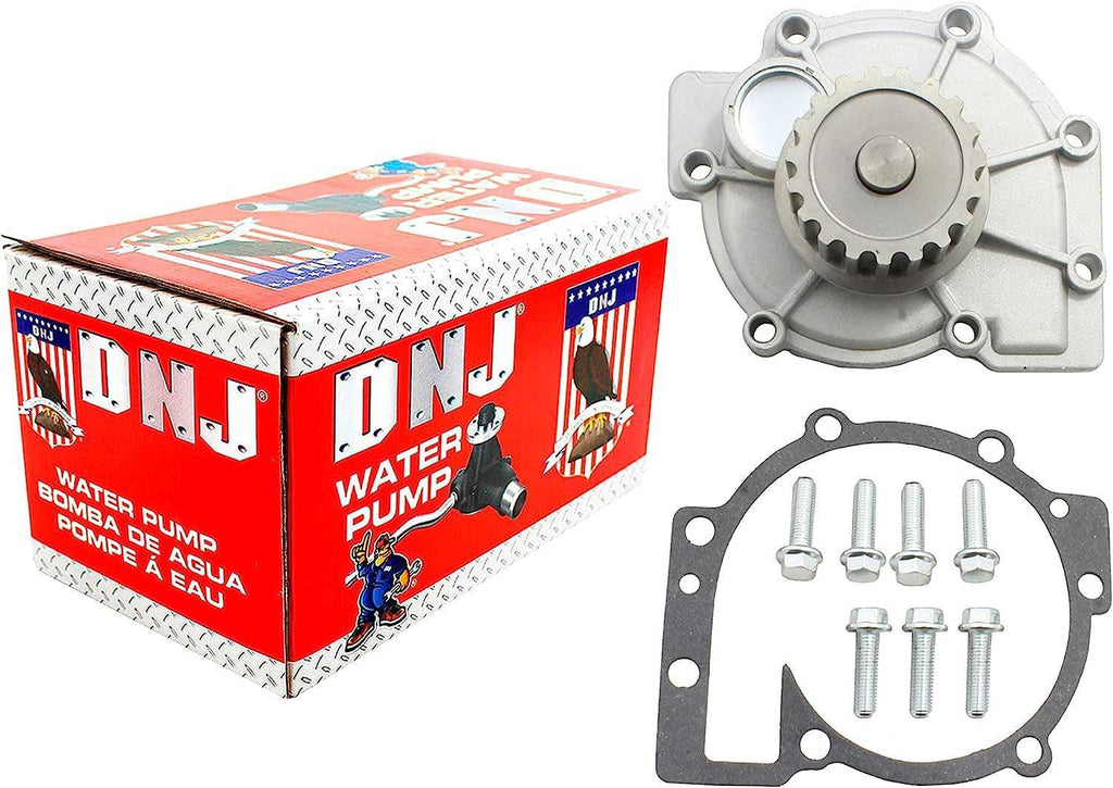 DNJ WP4261 Water Pump for 92-15 Volvo, V40, S40, 850, 960, V70, XC60, 1.9L-2.9L L5, L4, L6 DOHC Turbocharged, Naturally Aspirated B5254T12,B5254T7,B5254T5,B5244S4,B5254T2,B5244T5,B5254T3,B5244S