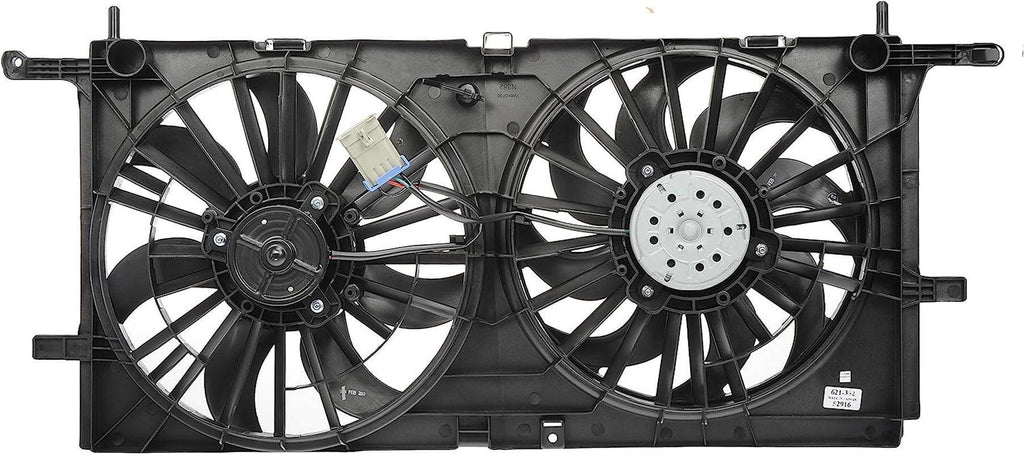 Dorman 621-382 Engine Cooling Fan Assembly Compatible with Select Buick / Chevrolet / Pontiac Models