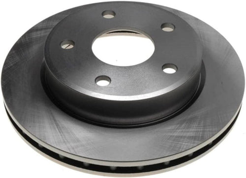 Replacement Front Brake Rotor for Select Dodge Dakota & Mitsubishi Raider Model Years By:  (780258R), Silver