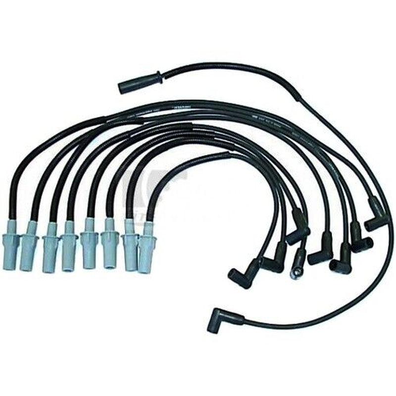 671-8114 Denso Set of 8 Spark Plug Wires New for Ram Van Truck Dodge 1500 2500