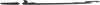 For Mitsubishi Outlander Exterior Door Handle Rear, Passenger Side Primed (2007-2017) | with Key Hole| Trim:All Submodels