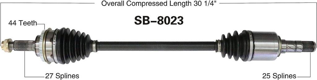 SB-8023 CV Axle Shaft