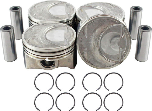 DNJ  Piston Set for 2011-2015 / Hyundai, Kia/Optima, Santa Fe, Sonata, Sportage / 2.0L / DOHC / L4 / 16V / 122Cid / VIN 6, VIN A, VIN B