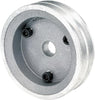 64060 Double Groove Crank Pulley, Cast Aluminum, Fits Small Block Chevy Engines