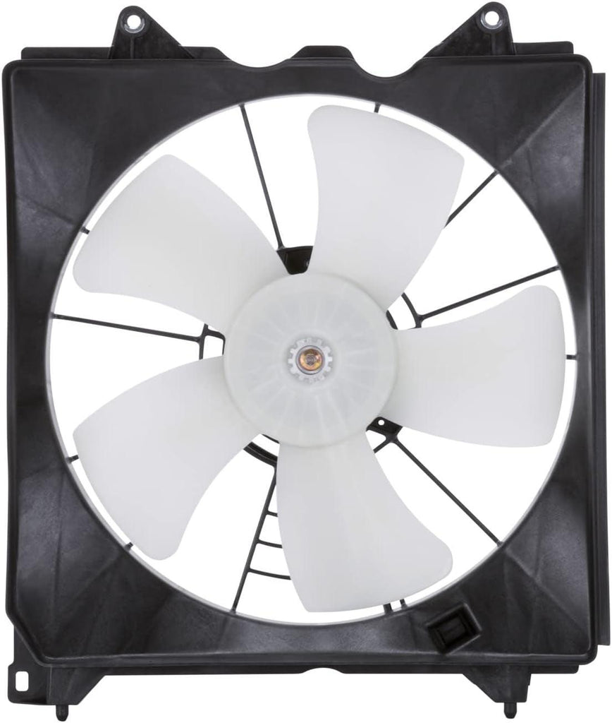 601130 Cooling Fan Assembly Compatible with 2008-2012 Honda Accord, Black