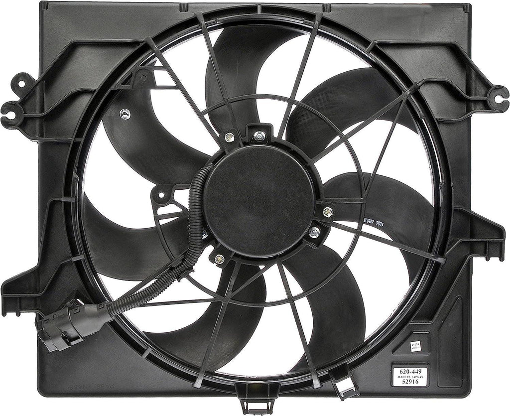 Dorman 620-449 Engine Cooling Fan Assembly Compatible with Select Hyundai Models