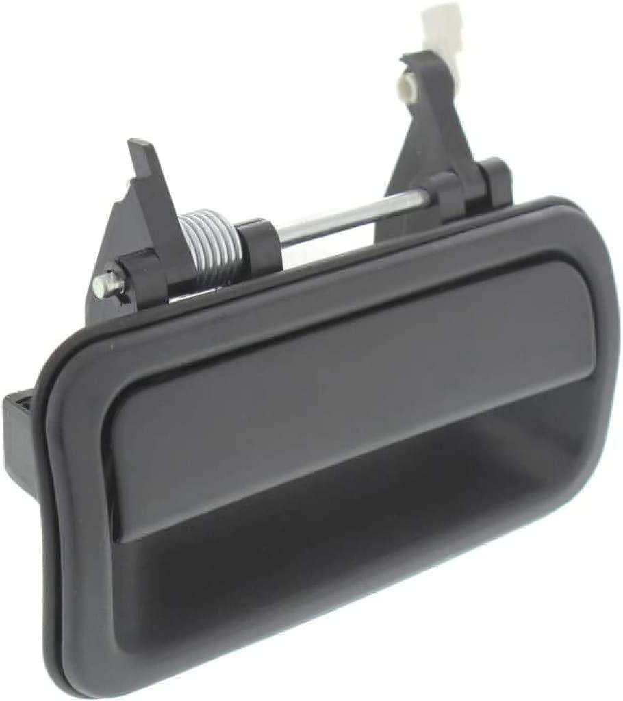 for Honda Passport Exterior Door Handle Rear, Driver Side Textured Black (1994-1997) | Trim: LX/DX/EX