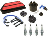 1990-1991 Acura Integra Tune up Kit Wires Spark Plugs Filters OEM