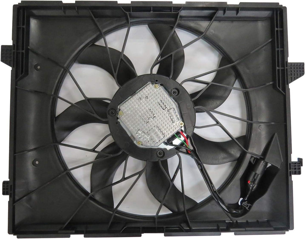 624340 Cooling Fan Assembly Compatible with 2011-2013 Jeep Grand Cherokee