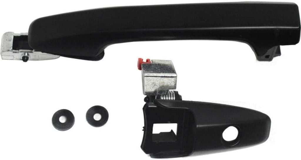 for Honda Pilot Exterior Door Handle Front, Driver Side Primed (2009-2014) | with Key Hole| Trim:All Submodels