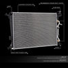 OEM-RA-13420 OE Style 1-Row Aluminum Cooling Radiator Compatible with 13-14 Hyundai Genesis Coupe 2.0L AT