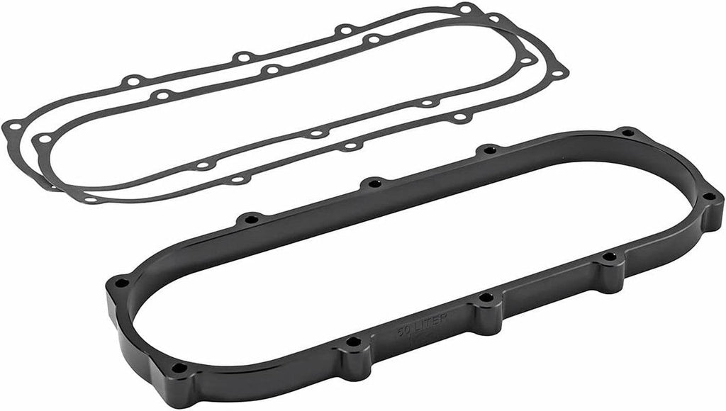 Racing 907-05-9101 Ultra B/K-Series Black Street Intake Manifold Spacer (+.5 Liter)