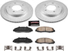 CRK1866 Coated Brake Rotor & Ceramic Brake Pads- Front