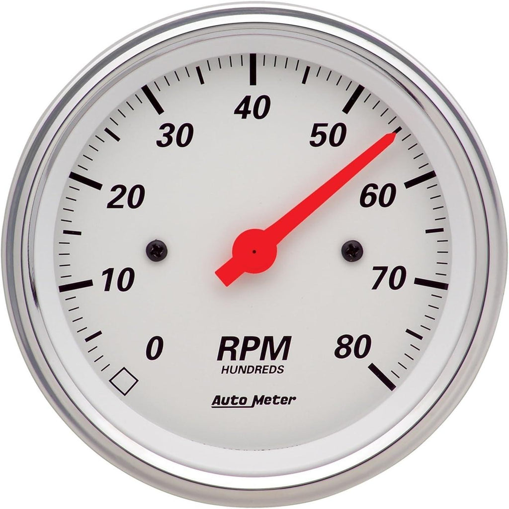 1390 Arctic White Electric Tachometer