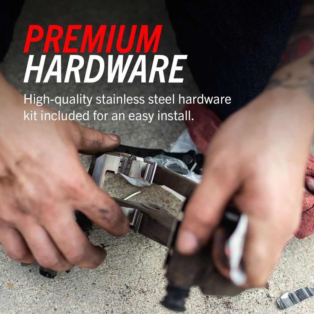 KOE15349DK Autospecialty Rear Replacement Brake Kit-Oe Brake Drums & Ceramic Brake Pads