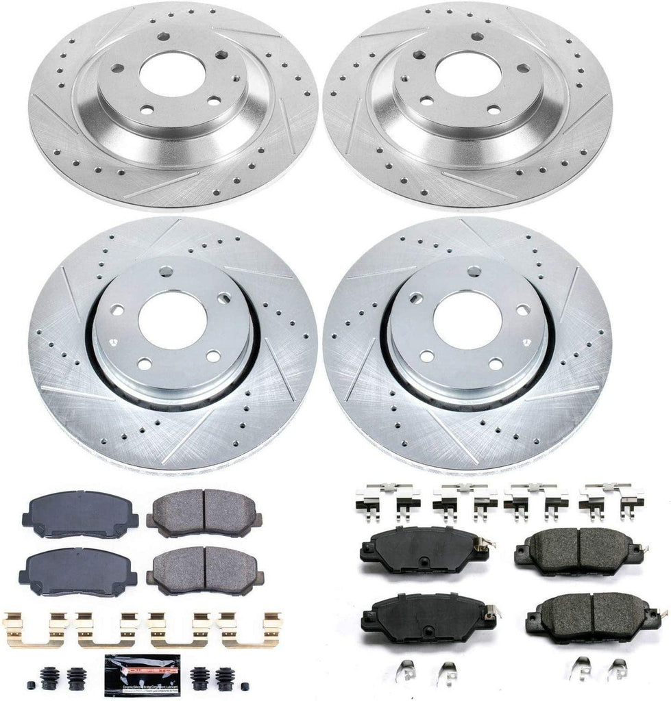 K7609 Front & Rear Z23 Evolution Sport Brake Upgrade Kit