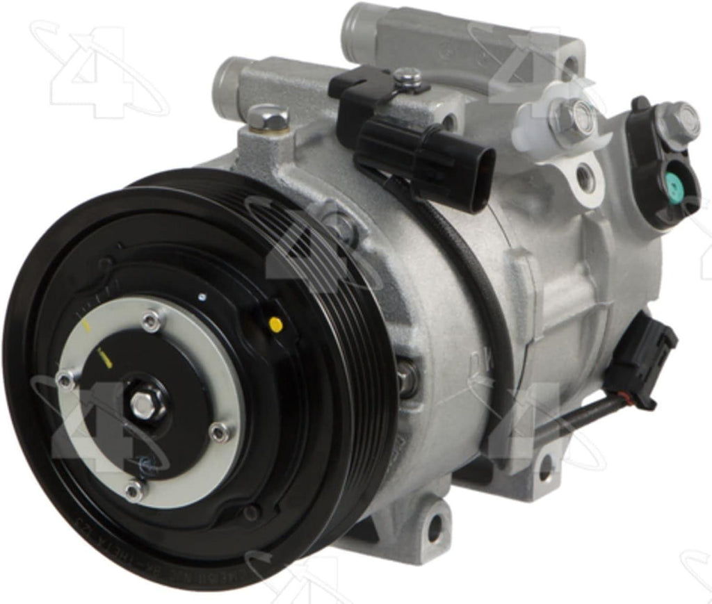 198389 New Halla HCC-DVE16 Compressor W/Clutch