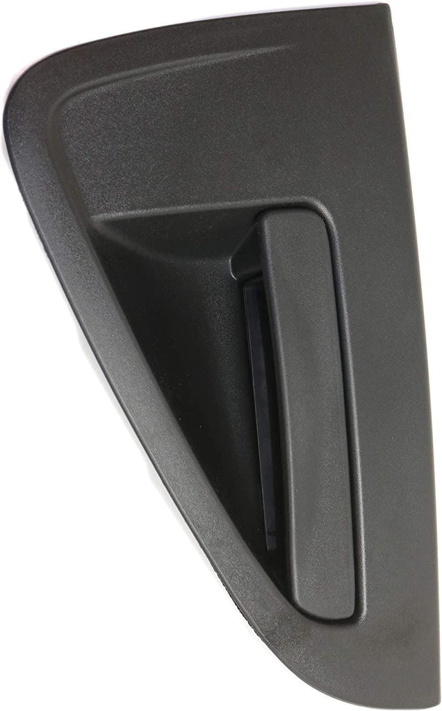 Rear Exterior Door Handle Compatible with 2013-2015 Chevrolet Spark, Set of 2, Driver and Passenger Side, Textured Black