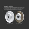 R1 Concepts Front Brakes and Rotors Kit |Front Brake Pads| Brake Rotors and Pads| Ceramic Brake Pads and Rotors |Hardware Kit|Fits 2008-2019 Pontiac Vibe; Scion Xd; Toyota Corolla, Matrix