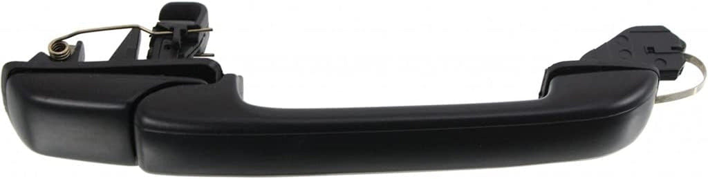Compatible with Volkswagen Golf Exterior Door Handle 1993-1999 Driver or Passenger Side Rear | Black Trim: All Submodels | VW1520102 | 1HM8392053FZ