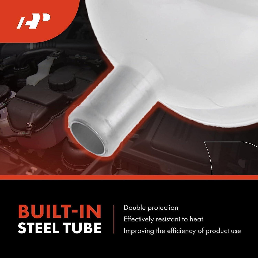 A-Premium Heavy Duty Pressurized Coolant Recovery Overflow Reservoir Tank (With Cap) Compatible with International Harvester 9900I 2003-2018 4.9L 5.2L, Prostar 2008-2020 4.9L, Replace for 2591620C91