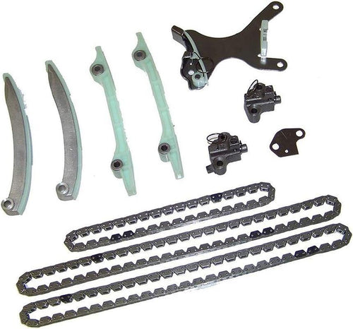 DNJ TK1100NG Timing Chain Kit/For 1999-2008/ Dodge, Jeep, Mitsubishi/Commander, Dakota, Durango, Grand Cherokee, Raider, Ram 1500/4.7L/ SOHC/ V8/ 16V/ 285Cid, 287Cid/ VIN J, VIN N, VIN P