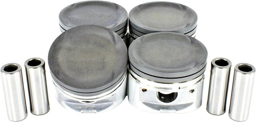 DNJ P110 Standard Piston Set for 1995-1999 / Eagle, Mitsubishi/Eclipse, Talon / 2.0L / DOHC / L4 / 16V / 122Cid / 4G63, 4G63T