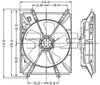 TYC Engine Cooling Fan Assembly for 1992-1996 Camry 600090