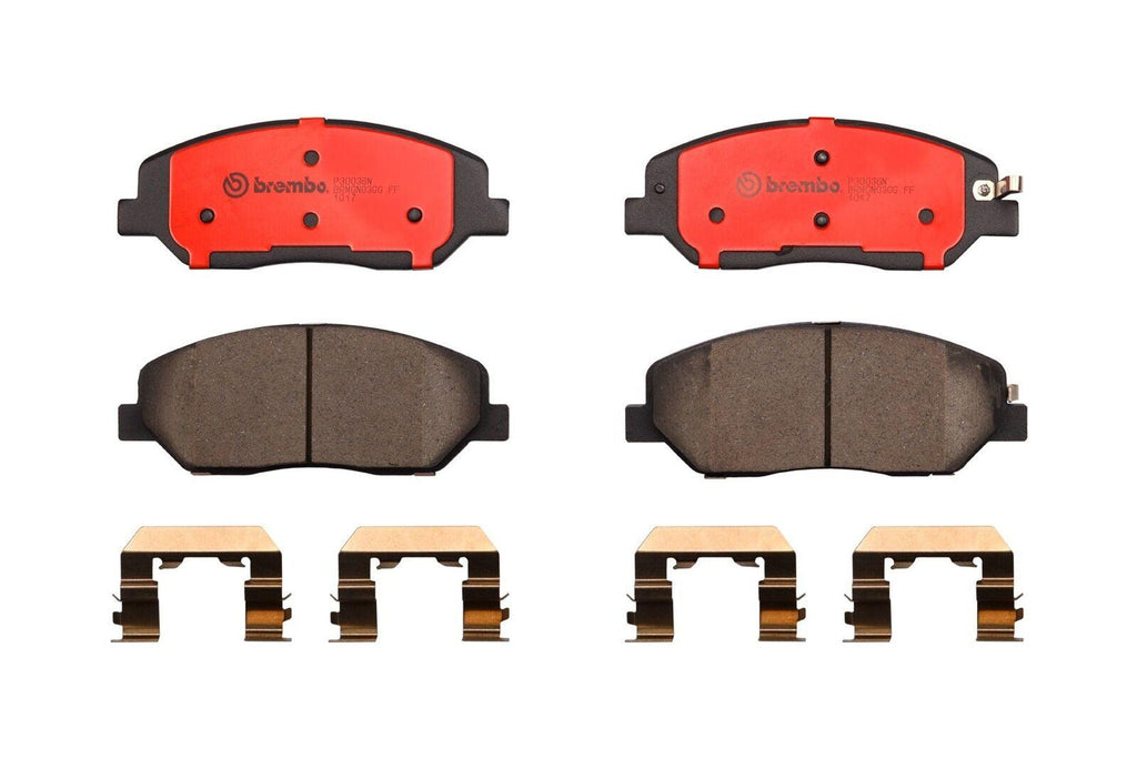 Front Disc Brake Pad Set for Santa Fe XL, Santa Fe, Sedona, Entourage (P30036N)