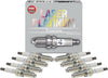 NGK Set of 8 Laser Platinum Spark Plugs for BMW E60 E63 E64 E90 E92 E93 M3 M5 M6