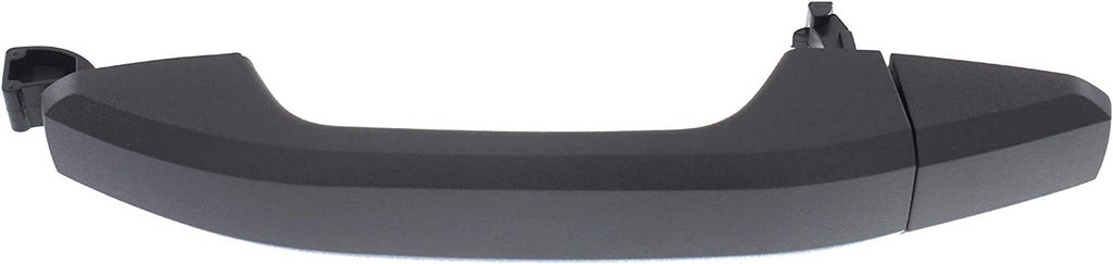 Front and Rear Exterior Door Handle Set of 4 Compatible with 2014-2018 Chevrolet Silverado 1500 & 2014-2018 GMC Sierra 1500 & 2015 Chevrolet Colorado Black Driver and Passenger Side