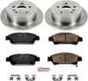 KOE5498 Autospecialty Rear Replacement Brake Kit-Oe Brake Rotors & Ceramic Brake Pads