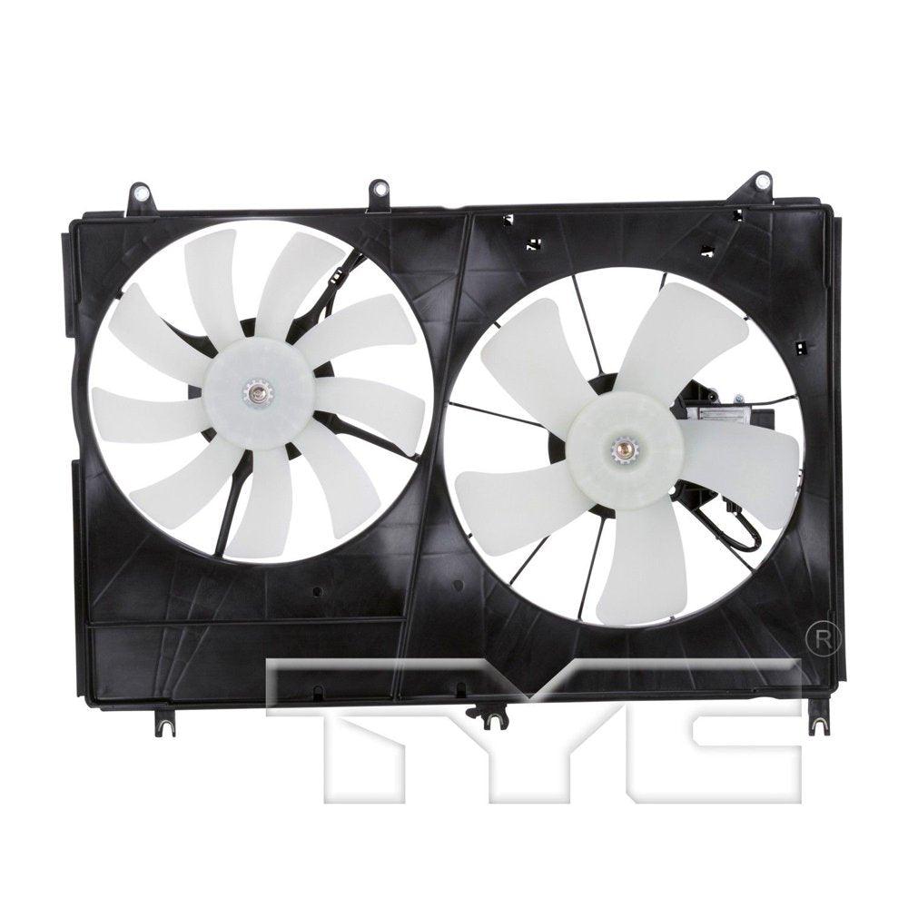 Dual Radiator and Condenser Fan Assembly