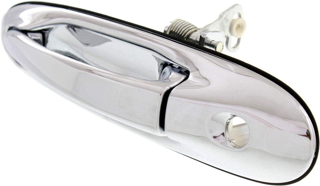 Front, Driver Side Exterior Door Handle Compatible with 1998-2002 Lincoln Town Car