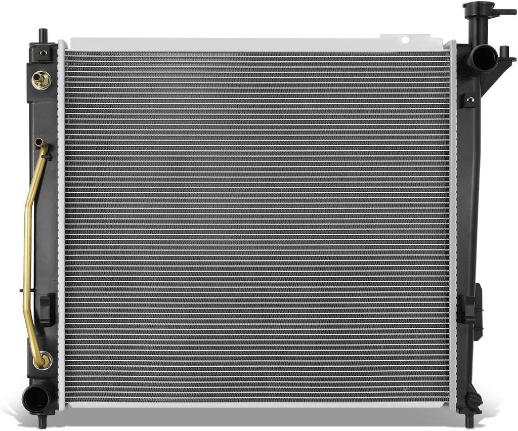 OEM-RA-13373 OE Style 1-Row Aluminum Cooling Radiator Compatible with 13-18 Santa Fe Sport Fits 2.0T with Tow Package