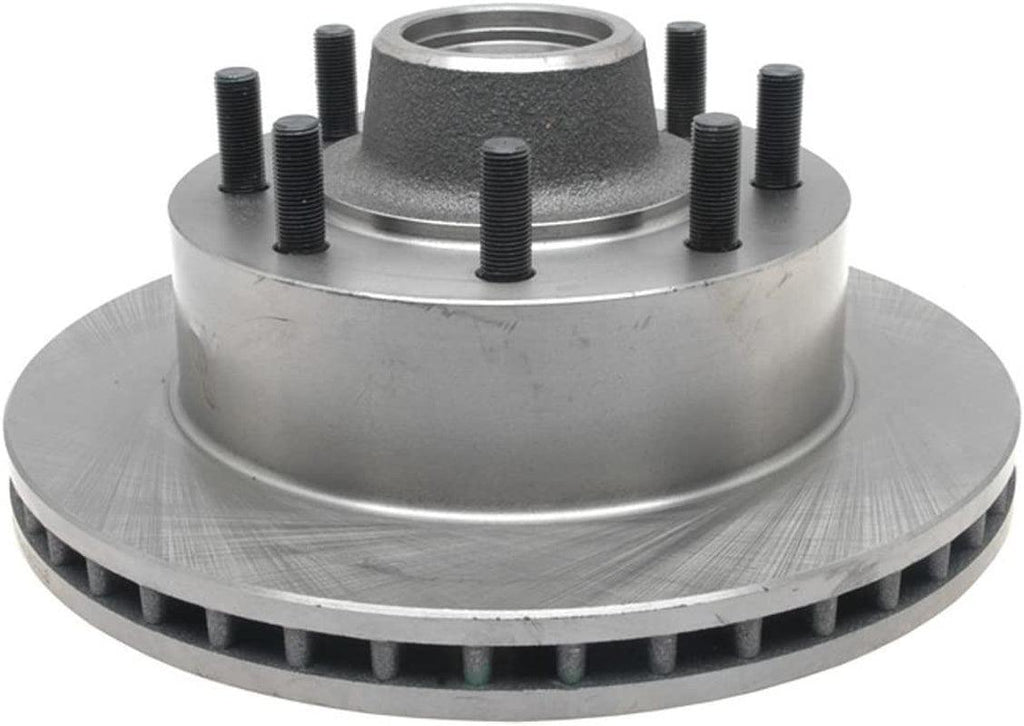 R-Line Replacement Front Disc Brake Rotor and Hub Assembly for Select Ford E250/E350 Econoline/Econoline Club Wagon/F250/F350 Model Years (6163R)